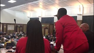 Nelson Mandela Bay special council meeting marred by disruption and scuffle (J9Q)