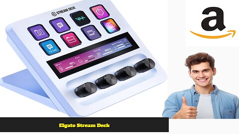Elgato Stream Deck + White, Audio Mixer, Production Console and Studio Controller for Content