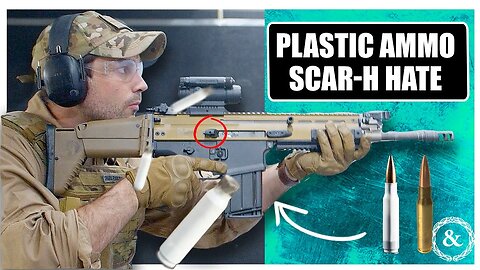 Why this SCAR-H Rifle Uses Plastic Ammo Casings (Weapon Analysis)