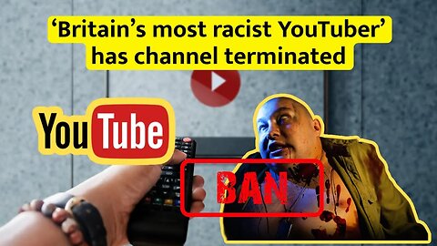 ‘Britain’s most racist YouTuber’ has channel terminated #news #uknews #JamesOwens #usanewstoday #usa