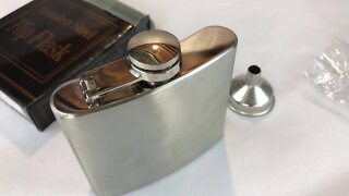 Classic Style Stainless Steel Liquor Whiskey Hip Flask
