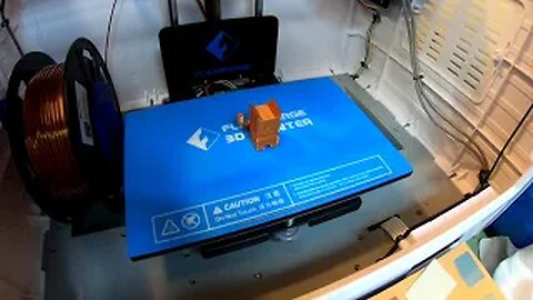 Mika3D Shiny Silk Copper PLA Testing: Bed Adhesion and CaliCat on Flashforge Dreamer NX 3d Printer