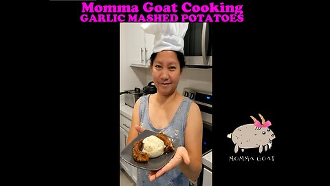 Momma Goat Cooking - Garlic Mashed Potatoes - The Ultimate Side #food #cooking #cookinglive