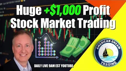 +$1,000 Profit - VIP Member Stock Market Trading Success