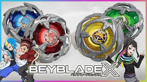 TIME PERSONA vs TIME RAINBOW | Batalha do Mangá | Beyblade X