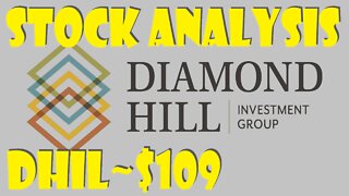 Stock Analysis | Diamond Hill Investment Group, Inc ( DHIL) | Looked Good But...