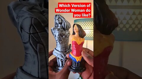 Which Wonder Woman do you like the most? #shorts #3dprinting #Wonderwoman #dc #shortswithcamilla