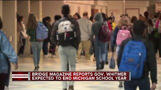 Report says Gov. Whitmer expected to end Michigan school year