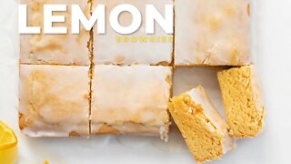 How to make Homemade Lemon Brownies