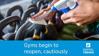 Gyms begin to reopen, cautiously