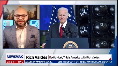 Biden Is Bankrupting America, Not Ultra MAGA: Rich Valdes On Newsmax TV