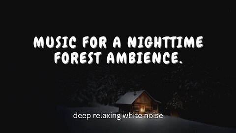 Night Ambience Village | Night Forest Ambience | Crickets & Frog Sounds.