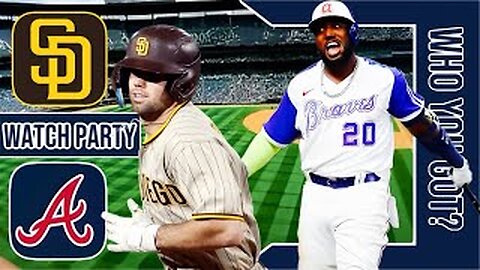 San Diego Padres vs Atlanta Braves | Live Play by Play & Reaction Stream | MLB 2024 Game 44