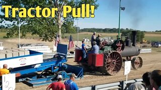 Lake Region Threshers Show - Sunday Tractor Pull