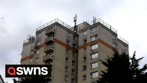 A deafening tower block alarm has been ringing for almost a WEEK leaving families fuming