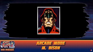 Super Street Fighter 2: Turbo Hyper HD Remix: Arcade Mode - M. Bison