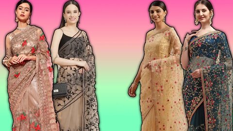 🔥🌹🔥Buy Designer Party Wear Net Saree 🔥🌹🔥 Amazing Saree Collection 🌹🔥#rudrafashionzone #sareeHaul