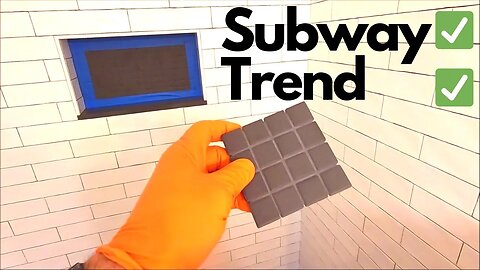 Subway Shower Trend Not Going Away Anytime Soon!