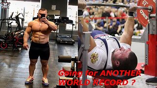 Another Bench Press World Record for the Russian Bench King ?