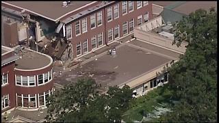 Raw school collapse video