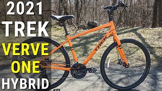 Cadillac or Comfort Bike? | 2021 Trek Verve 1 Hybrid Review and Weight