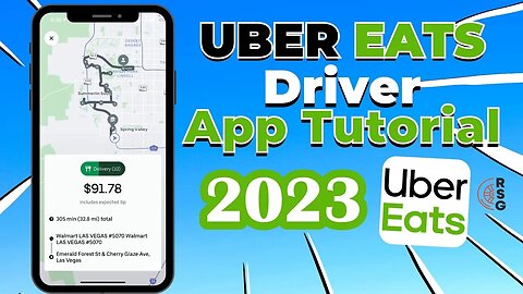 Uber EATS Delivery App Tutorial for 2023 (Step by Step)