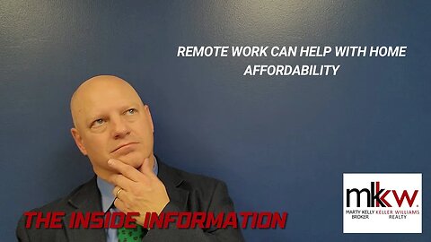 Remote Work Can Help With Home Affordability