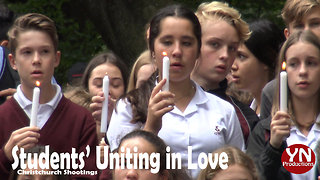 Christchurch Students' Uniting in Love Memorial after Mosque Shooting