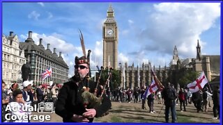 Patriots of Britain 'Anti-Illegal Migration' march | LONDON | 24th September 2022