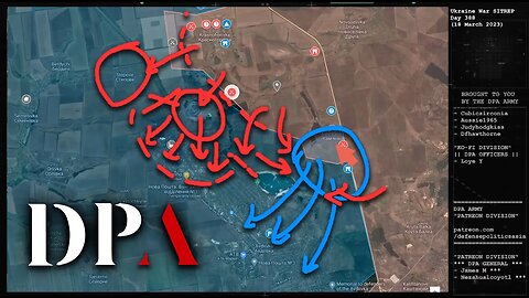 RUSSIA CLOSING ON AVDIIVKA COKE PLANT - Russian forces expanding control south of Krasnohorivka