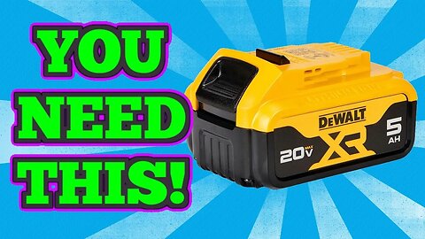 The Only DeWALT 20V Battery You Will Ever Need!