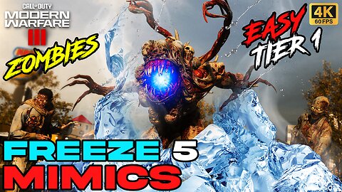 EASY! Freeze 5 Mimics with Frost Blast Field Upgrade 🔥 Call of Duty Modern Warfare III Zombies