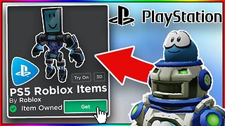 (🕹️PS4 AND PS5!) ROBLOX IS ON PLAYSTATION 5! NEW ITEMS!