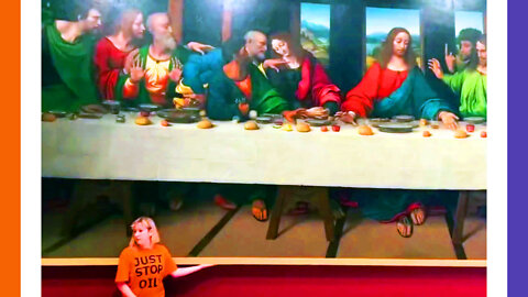 Climate Hoaxer Glued To The Last Supper