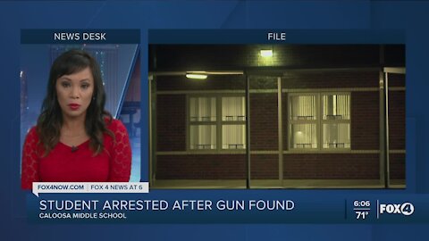 Eighth grader brings loaded gun to school