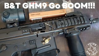 My B&T GHM9 had its extractor blown out! Double charged round? Barrel obstruction? Out of battery?