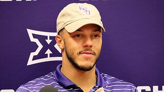 Kansas State Football | Adrian Martinez Postgame Press Conference | K-State 41, Oklahoma 34