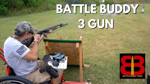 3 Gun From a Wheelchair- Battle Buddy 3 Gun