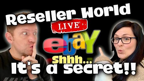 A Secret eBay Setting Thats VERY USEFUL! | Reseller World LIVE