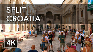 Walking Tour: Split, Croatia - 4K UHD Virtual Travel
