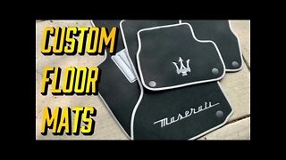 Custom Maserati Ghibli Floor Mats Review