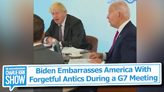 Biden Embarrasses America With Forgetful Antics During a G7 Meeting