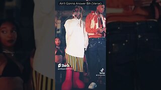 Lil Wayne - Ain’t Gonna Answer Bish (Verse) (2023) (NLE Choppa Song) (432hz) #YoutubeShorts