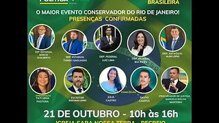 Primeira Conferência Conservadora Brasileira - Rio de Janeiro - 21/10/2023