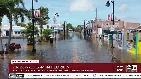 Arizona Red Cross team in Florida