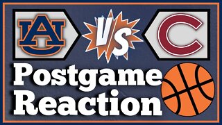 Auburn Basketball vs. Colgate | POSTGAME REACTION LIVESTREAM