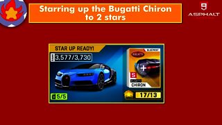 Starring up the Bugatti Chiron to 2* | Asphalt 9: Legends for Nintendo Switch