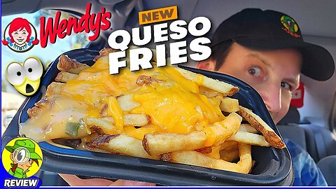 Wendy's® QUESO FRIES Review 👧🧀🌶️🍟 Tex-Mex Goodness?! 🤔 Peep THIS Out! 🕵️‍♂️