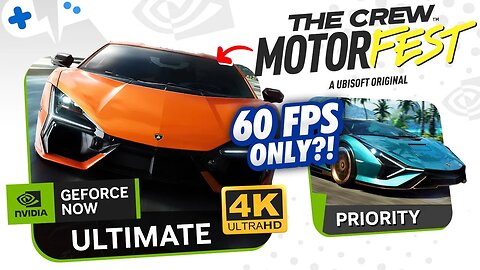 The CREW MOTORFEST on GeForce NOW | Priority & ULTIMATE