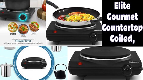 Elite Gourmet Countertop Coiled